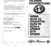 1984 11 preisliste alfa romeo 33