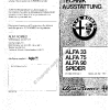 1987 04 preisliste alfa romeo 75